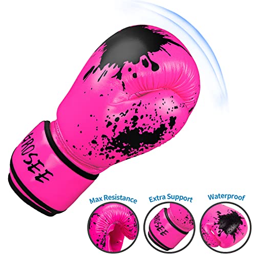 Kids Boxing Glove 6oz 8oz, Youth, Boys and Girls Training Sparring Gloves for Punching Bag Kickboxing, Muay Thai, MMA, UFC - Image 2
