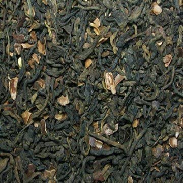 SABOREATE Y CAFE THE FLAVOUR SHOP Té Rojo Pu Erh Yunnan China con Habas de Chocolate - Té en Hebra Hoja Entera a Granel 500 gr