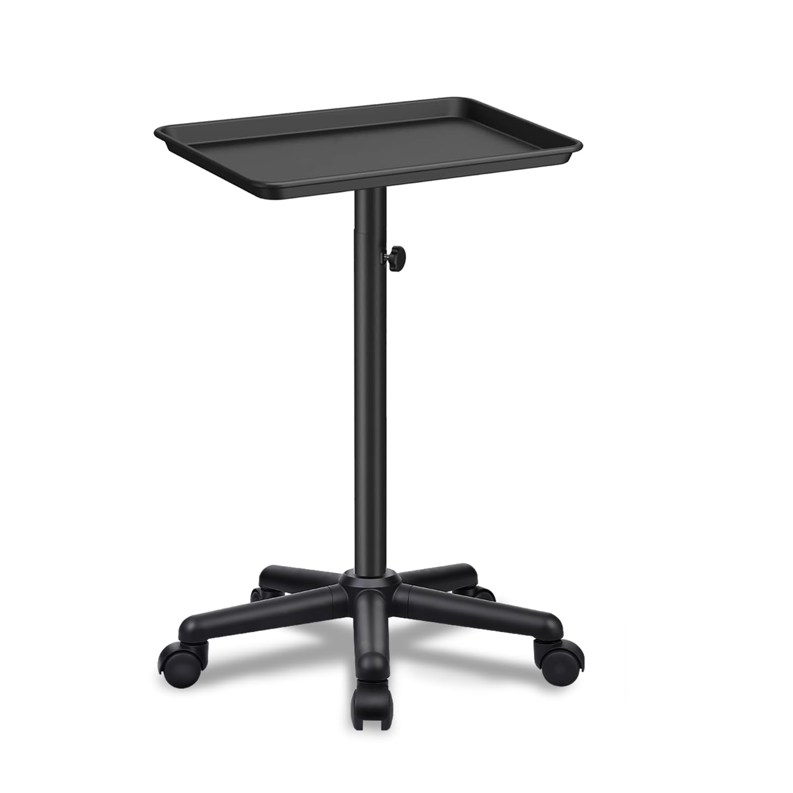 Salon Señor Salon Tray on Wheels,Height Adjustable Salon Color Tray Rolling Instrument Tray for Hair Stylist