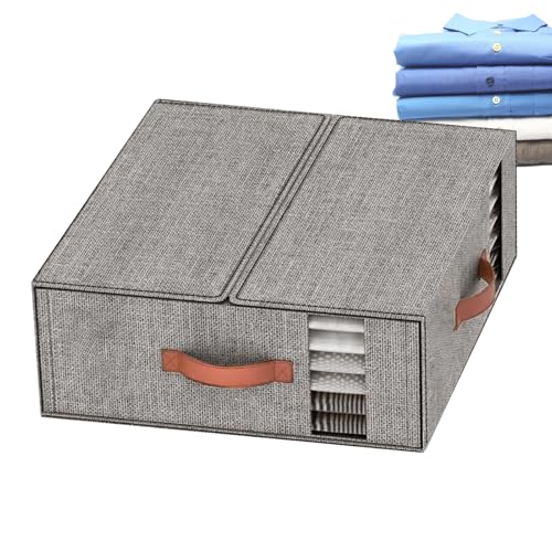 ベッドシーツオーガナイザー, 折りたたみ式布団シート収納バッグ ジッパー付き移動用整理ケース, 防塵ジッパー付き収納バッグ タオル 羽毛布団カバー キルト セーター 布団 毛毯