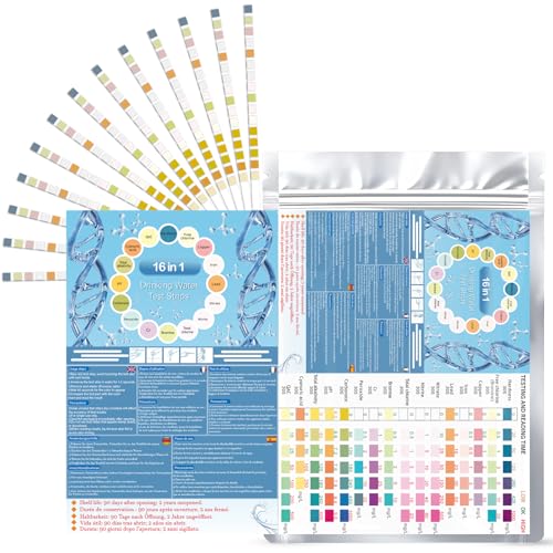 16-in-1 PH Test Strips