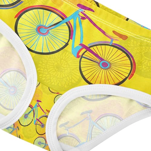 Bicycles Colorful Toddler Girls's Underwear 2T 202c13624