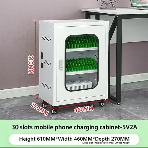 Casier sécurisé pour smartphone à code avec station de charge mobile - 3