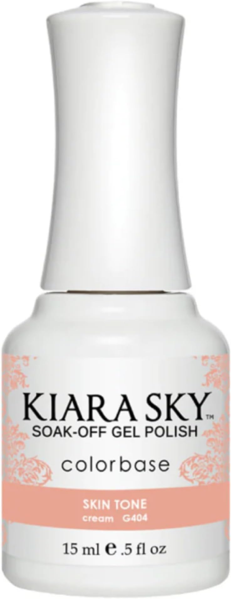 Kiara Sky Soak Off Gel Nail Polish 0.5 fl oz, SKIN TONE (G404)