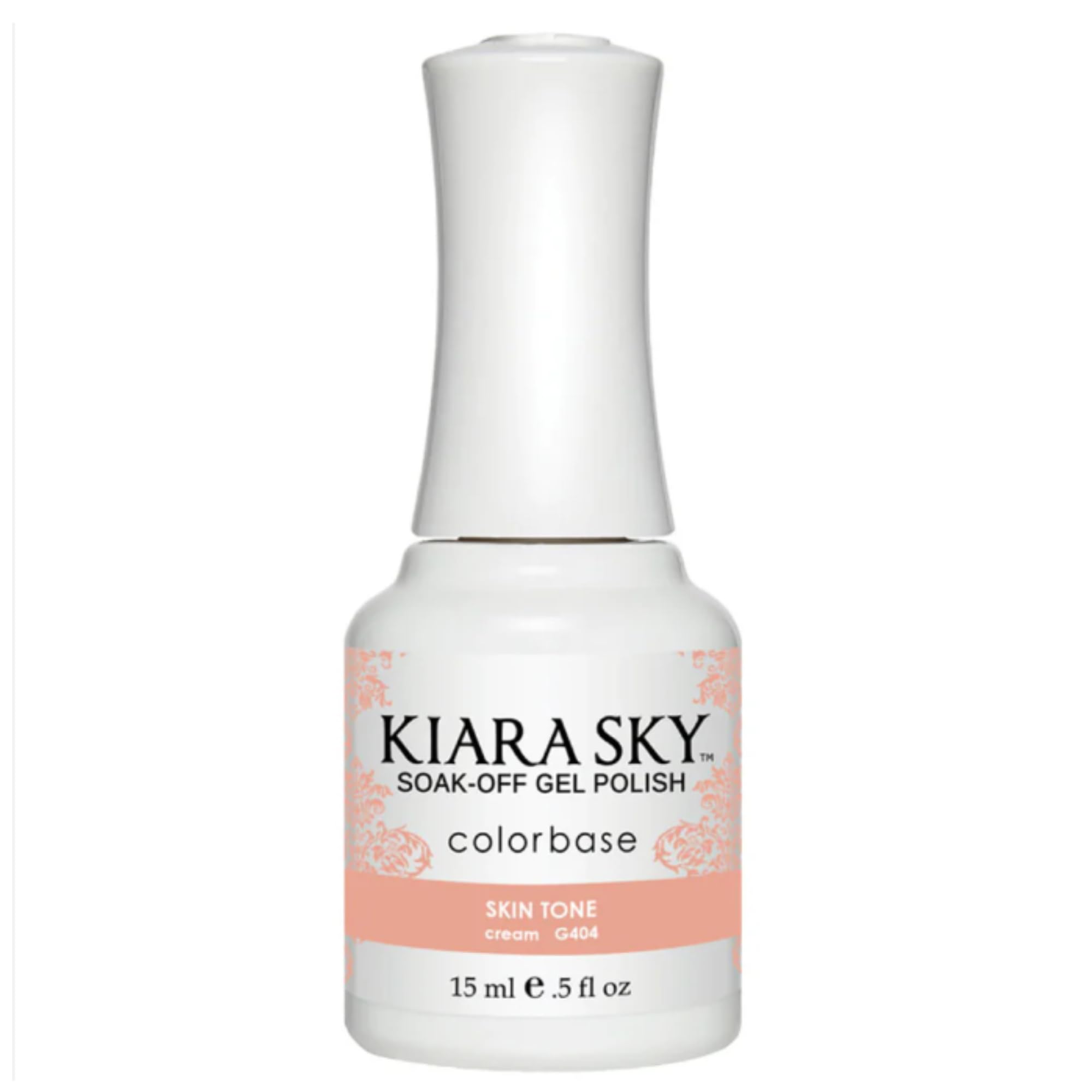 Kiara Sky Soak Off Gel Nail Polish 0.5 fl oz, SKIN TONE (G404)