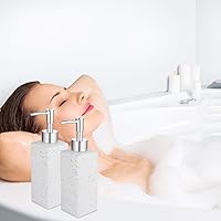 Vista 4 de STOBAZA Empty Bottles for Shampoo Small Pump Bottle 350ml Shower Gel Dispenser