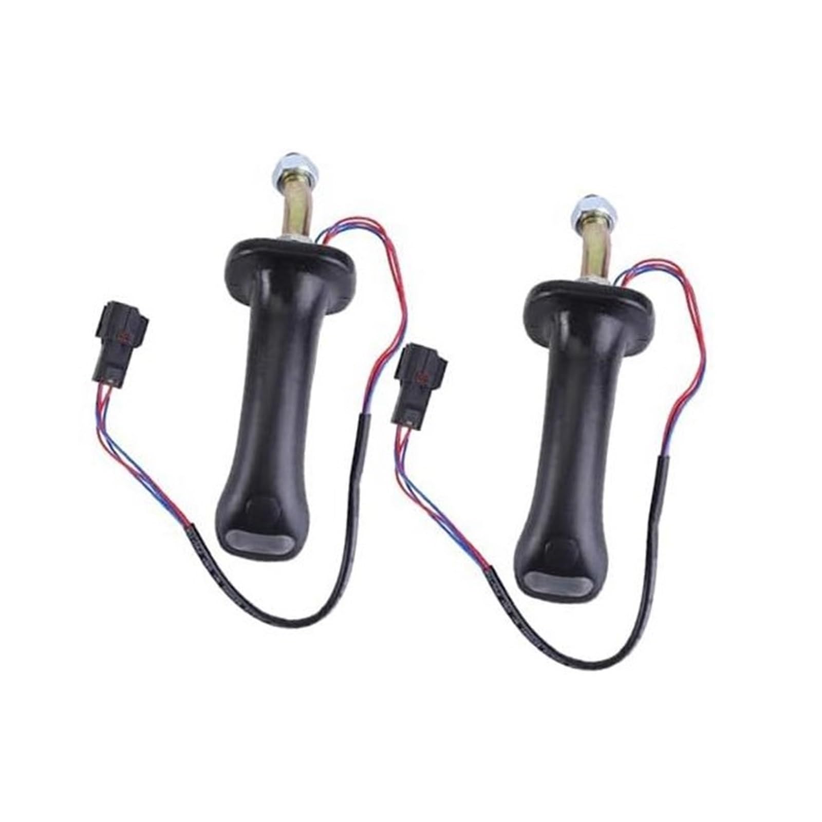 2 szt. uchwyt joysticka do koparki 2186, do ładowarki gąsienicowej Caterpillar 216B 216 216B Serie 216B3 226 226B 226B3 2 przyciskowy uchwyt joysticka do koparki zestaw 2186118, CA2186118, 218