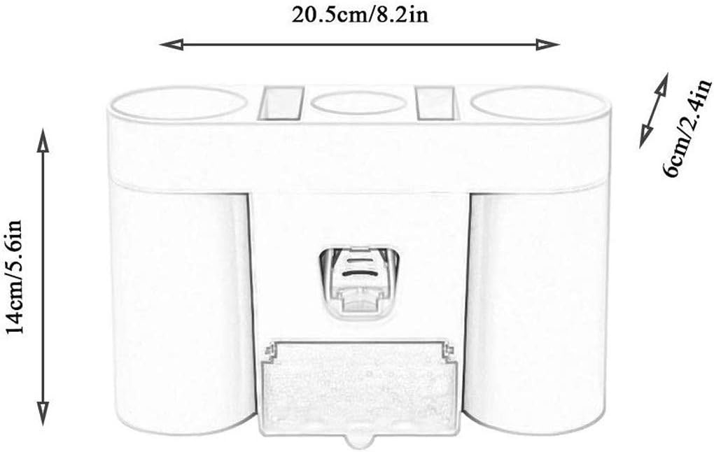 Toothbrush Cup Holder,Kids Toothpaste Dispenser Tooth Brush Cups, Wall Mounted Squeezer