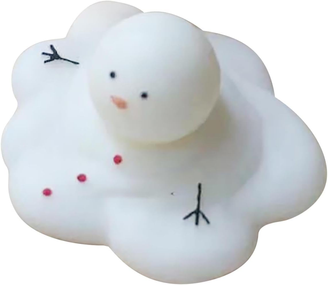Christmas Shaped Scented Candles Gift,Melting Snowman Elf