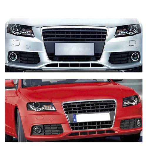 Couvercle lentille phare avant gauche pour Audi A4 B8 2009-2012 coque transparente - 4