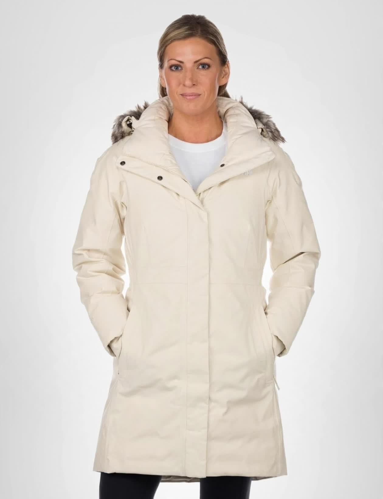 Amazon.com: The North Face Womens Jump Down Parka, XS, Gardenia