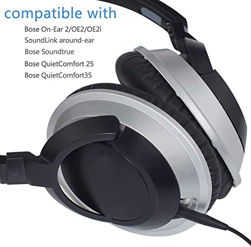 Aiivioll Vervangende SoundTrue Hoofdtelefoon Verlengkabel Audio Kabel Compatibel met Bose On-Ear 2/OE2/OE2i/QC25/QC35… - Afbeelding 6