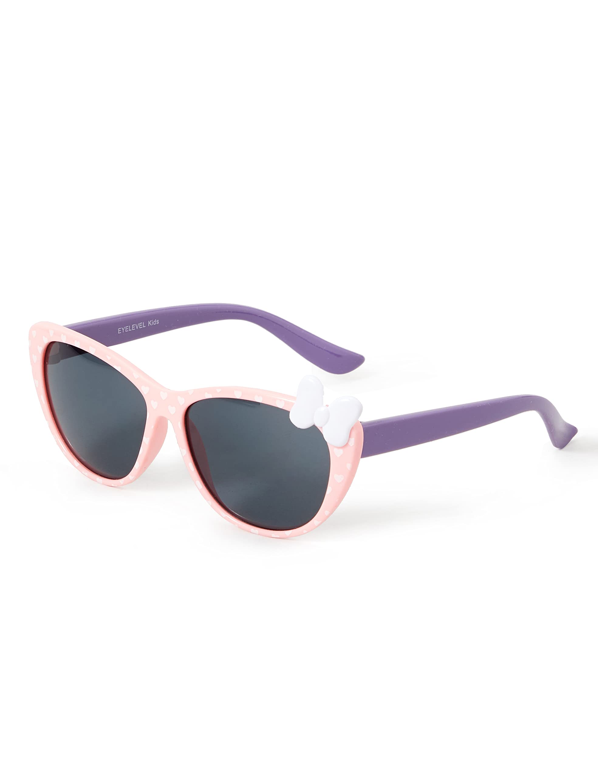 Eyelevel Bow Sunglasses for Girls - Sunglasses with Bow Embellishment - 100% UVA/UVB Protection & CAT3 Lens - For Girls 3-8 years