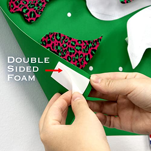 Image of BAZIC PRODUCTS Double Sided Foam Mounting Tape, 1 in x 200 in | mounts signs and frames with no drilling