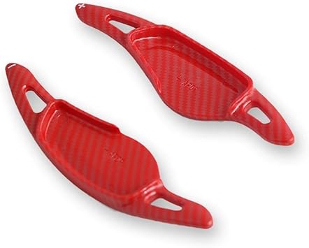 ABS Steering Wheel Shift Paddle Compatible with BMW X3 G01 X4 G02 X5 G05 X6 G06 X7 G07 M5 F90 Z4 G29 X3M F97 X4M X5M X6M F95 Paddle ShiftersCarbon Red