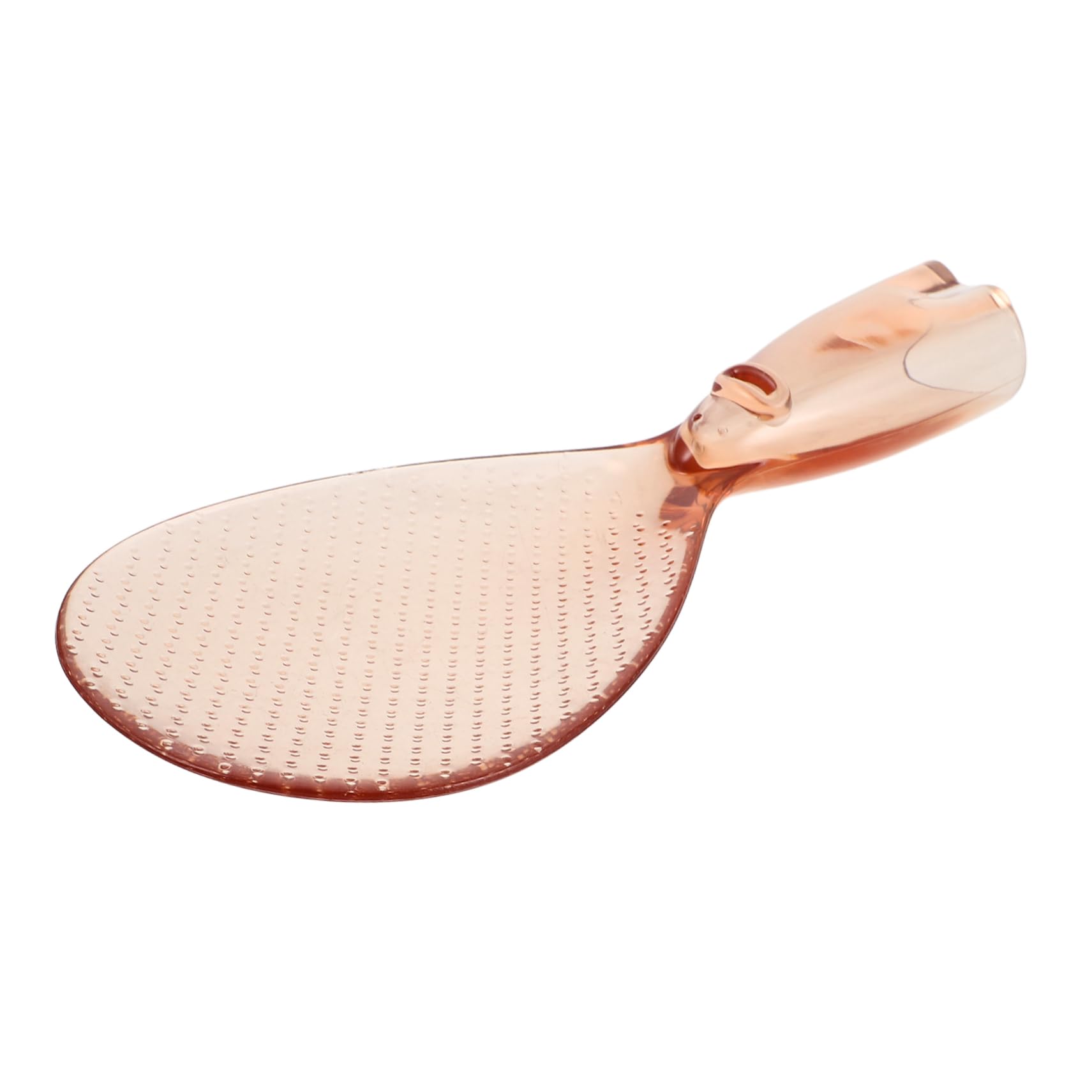 TIDTALEO Multifunctional Non Stick Rice Spoon with Self Standing Design Heat Resistant Rice Paddle for Serving Stirring and Flipping Food Kitchen Utensil for Home Use Transparent