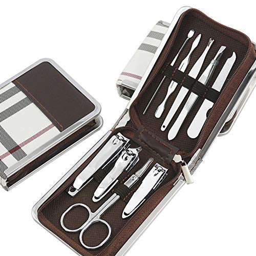 Manicure, Pedicure Kit, Personal Nail Clippers Set Stainless Steel Nail Kit Manicure Set Nail Clippers Pedicure Tools for Men Women -