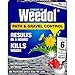 Price comparison product image Weedol Path Weed Killer Liquid Concentrate 6 Tubes Treats 60m2 Garden Path & Patio Weed Control