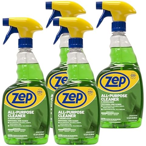 Zep All-Purpose Cleaner 32 Ounce (Case of 4) Cleans Almost Any Surface Cover