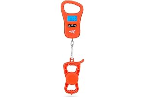 KastKing Fish Scale with Lip Gripper – Fish Scale with Built-in Measuring Tape
