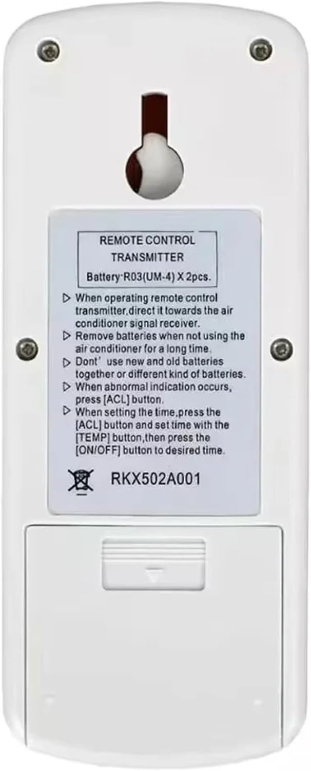 Universal Air Conditioner Remote Control RKX502A Compatible with AC Remote Home Househ Appliance Replacement