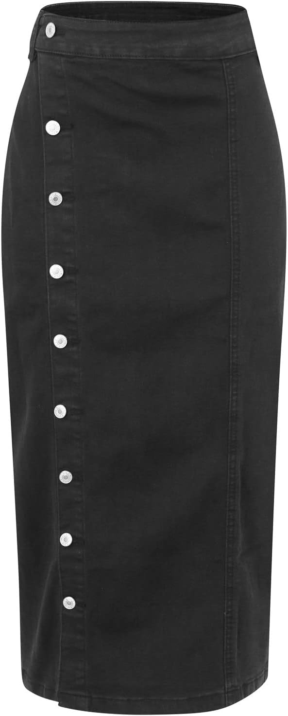 Der perfekte Jeansrock für den Sommer: Damen Knielang und vielseitig