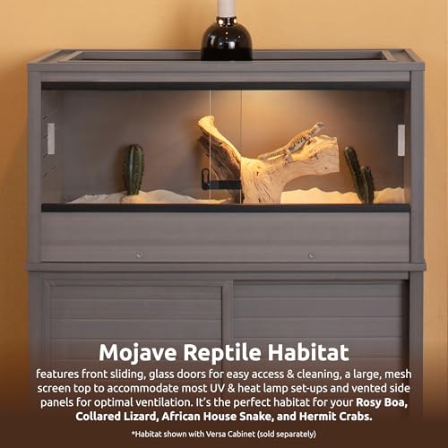 New Age Living Pet ECOFLEX Mojave Reptile Lounge 36 Inch Gray by New Age Pet - Image 2