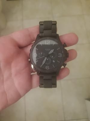 Buy Fossil Men's Nate Stainless Steel 