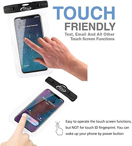 AiRunTech Waterproof Phone Pouch,Double Seal Phone Case for iPhone 17 16 15 14 13 12 Pro Max,Floating Bag for Pool Swimming Canoe Kayak Boating Paddle Board, Beach Camping Essentials Accessories - 3