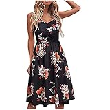 Damen Vintage 50er Cap Sleeve Cocktail Retro mit Pocket Flared Kleid Damen Kleider Strand Elegant Casual A-Linie Kleid Langarm Sommerkleider Boho V-Ausschnitt Quaste Spitze Tunika Böhmen Mini Kleider Damen Sommer Mini Kleid Sommerkleid Damen Kleid Ärmellos Schulter Kleider Strandkleid Gestreiftes Lange Ärmel Frau Freizeit Tunika Swing Kleider Unregelmässig Maxikleider Bohmischen Boho Kleider Sommerkleid Damen Kleider Langarm/Kurzarm Casual V-Ausschnitt Kleid Skaterkleid Knopfleiste
