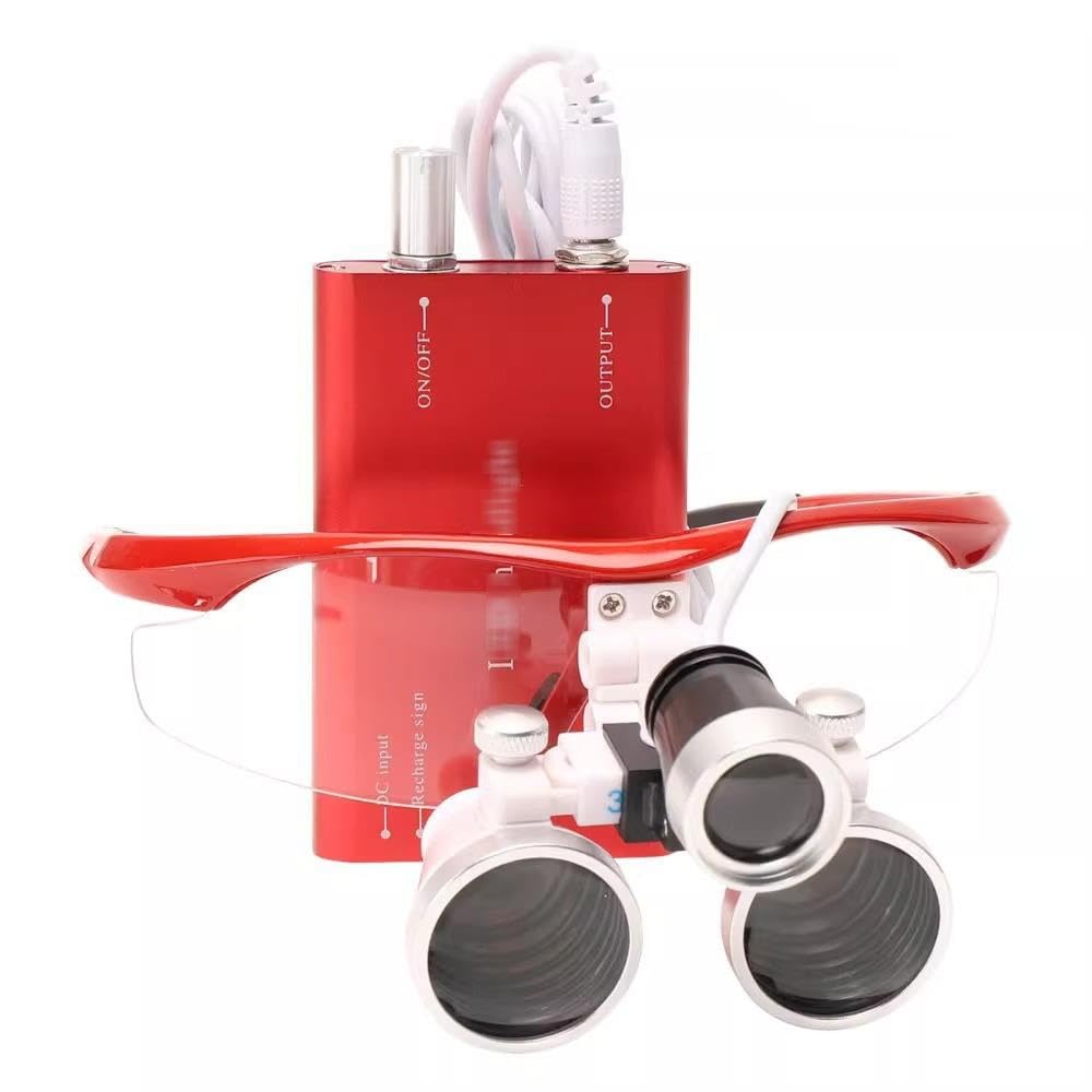 Lenti Ingrandimento Dentali, 2,5X/3,5X Con Luce LED/ 3,5X