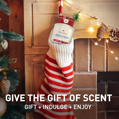 Image of Old Spice Body Wash for Men, Holidudes Holiday Edition, 24 /7 Holiday Freshness, Lasting Scent and Rich Lather, Stocking Stuffer, Jacked Frost Frosted Mint Scent, 16 oz