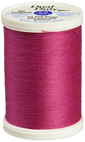 Hilo de coser Coats & Clark Dual Duty XP 250 yardas rojo miniatura 1