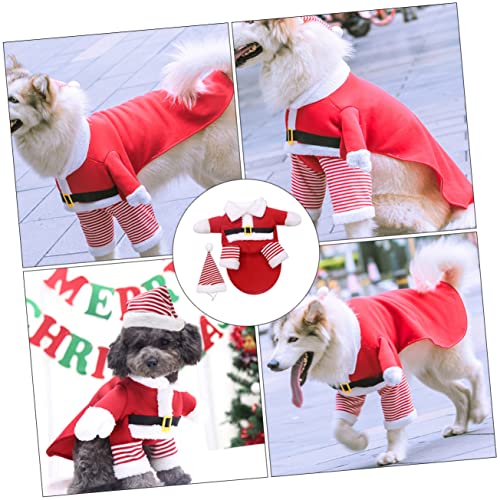 SUPVOX disfraz navideño para perros tamaño M miniatura 4