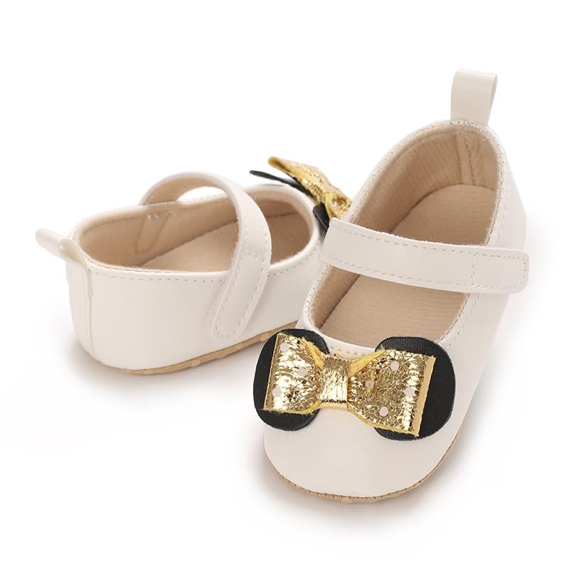 Infant Baby Girls Mary Jane Flats Toddler Girls Crib Shoes Baby Moccasins4
