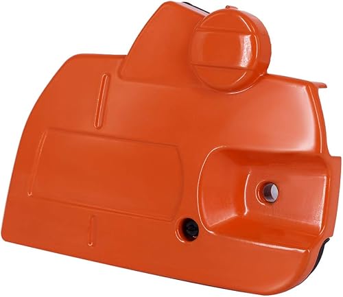 Miniatura 1 de CULMKARI Cubierta de piñón lateral de embrague de freno de cadena compatible con Husqvarna 445 450 reemplaza 544097902 544097901