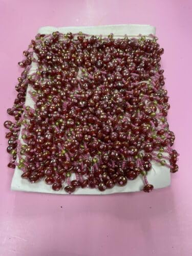 1.5 Inch Beaded Trim Fabric