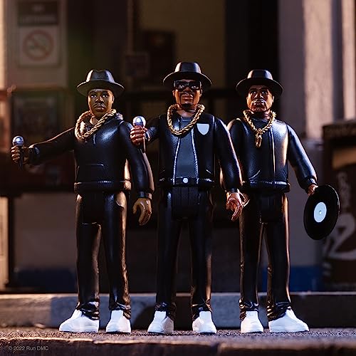 Figura de Acción Joseph Run Simmons Run DMC Super7 3.75 pulg miniatura 2