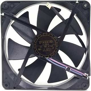 for D14SH-12 12V 0.70A 140X140X25MM 2-Wire Cooling Fan
