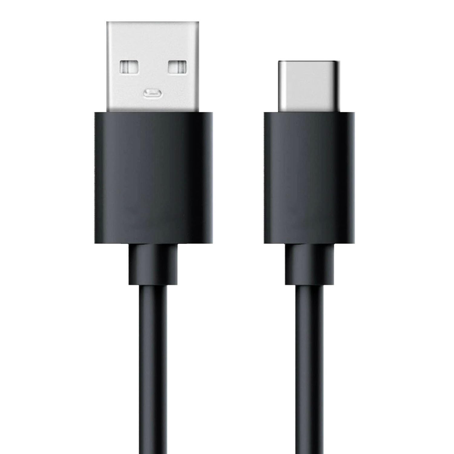 45W Type-C USB Cable for Sam-Sung Galaxy A30 / A 30 Charging Cable Original Like Fast Charger Cable | Quick Data Sync Type C to USB-A Cable (4 Amp, 1 Meter, TCB16, Black)