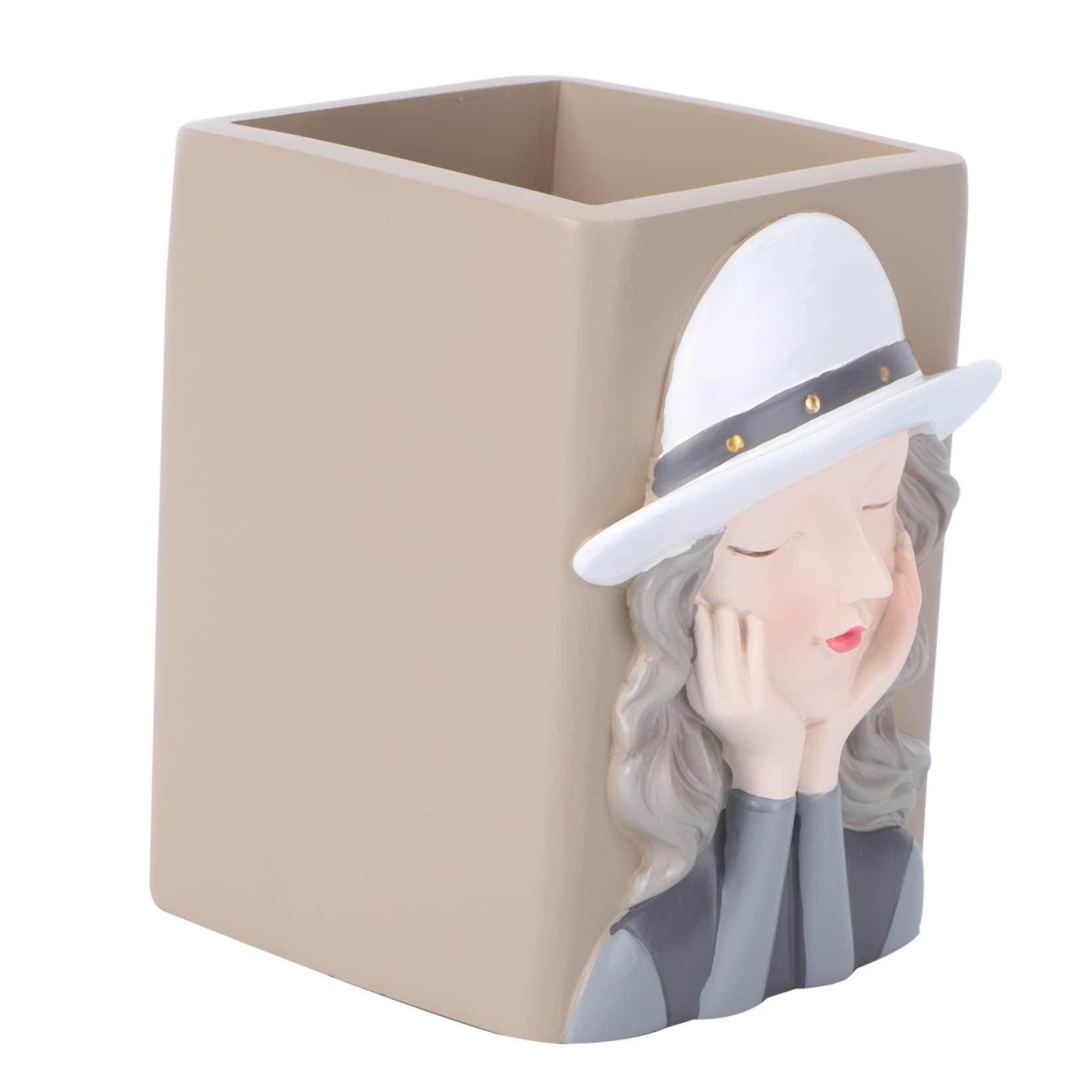 Cabilock Boîte à Stylos Et Étui à Crayons Organisateur Pour Pinceaux De Maquillage Et Accessoires De Rangement
