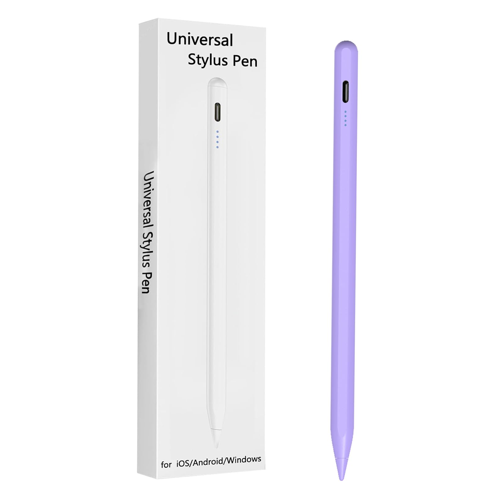 Stylus Pen Android for Samsung Galaxy Tab A9/A9Plus/A8/A8plus/A7/A7lite Tablet S Pencil Touchscreens Stylists Pen (Purple)-image-46