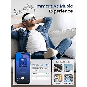 BOB AND BRAD Eye Massager FSA HSA Eligible, EyeOasis 2 Heated Eye Mask for Migraines with Music, Smart Eye Care Device Reduce Dry Eye Improve Sleep, Birthday Gifts for Women Men Mom Dad BOB AND BRAD Eye Massager FSA HSA Eligible EyeOasis 2 Heated Eye Mask for Migraines with Music Smart Eye Care Device Reduce Dry Eye Improve Sleep Birthday Gifts for Women Men Mom Dad