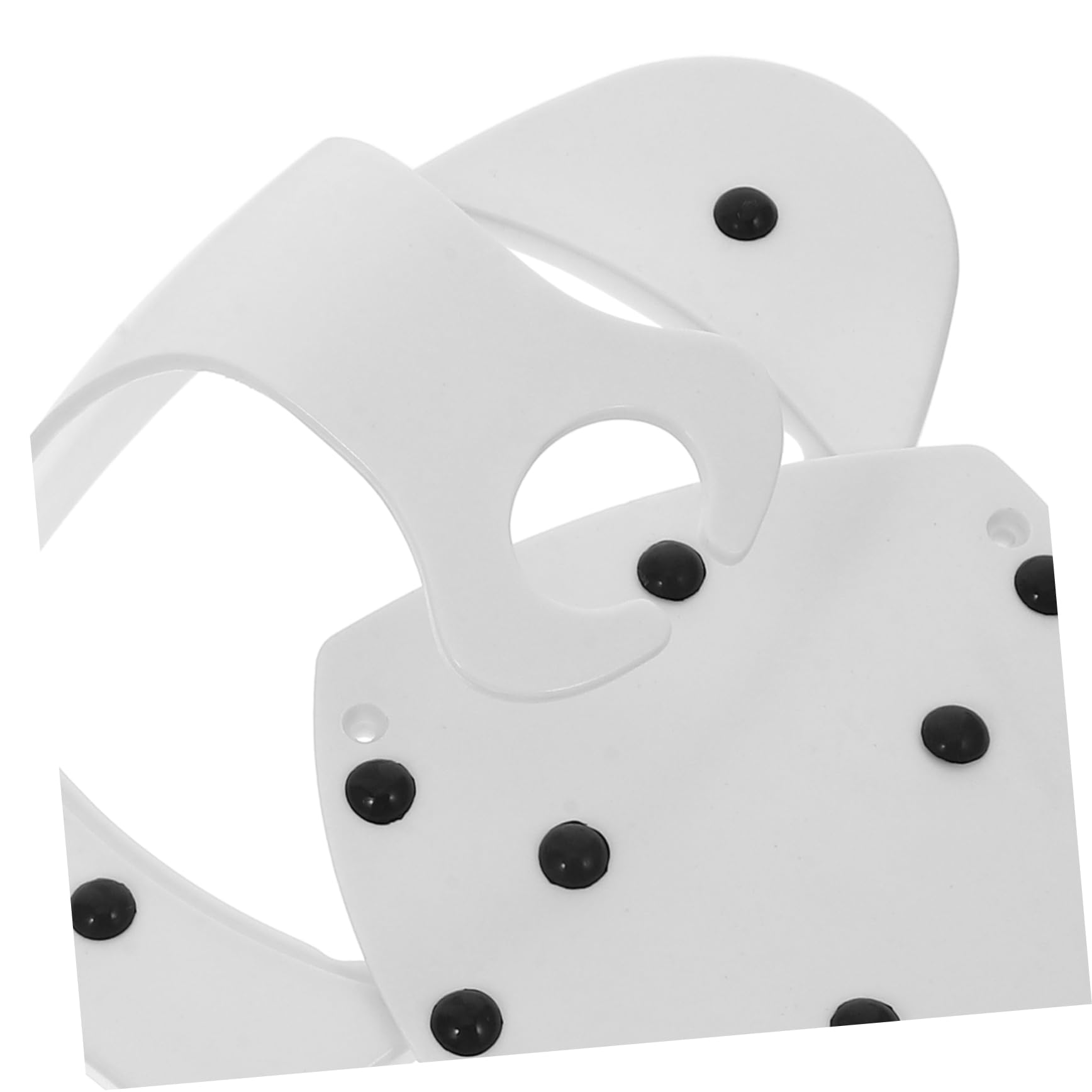 Porta Asse da Stiro da Parete Bianco in Abs per Lavanderia | Supporto per Ferro e Asse, Design Multifunzione Termoresistente, Soluzione Ordinata per Stanza Bucato