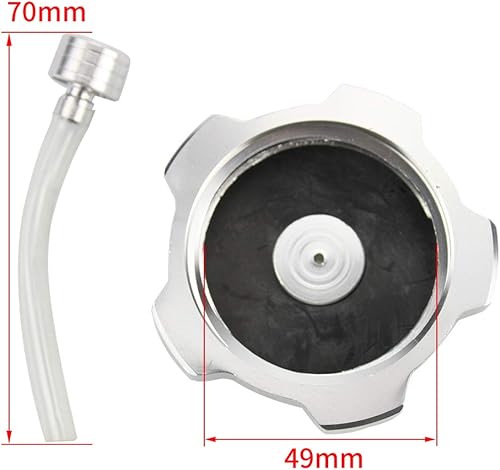 Miniatura 2 de GOOFIT Tapa de depósito de combustible de repuesto para SSR Thumpstar TTR Lifan BSE Kayo Roketa Taotao Kazuma Coolste Dirt Bike Motocicleta Pit Bike