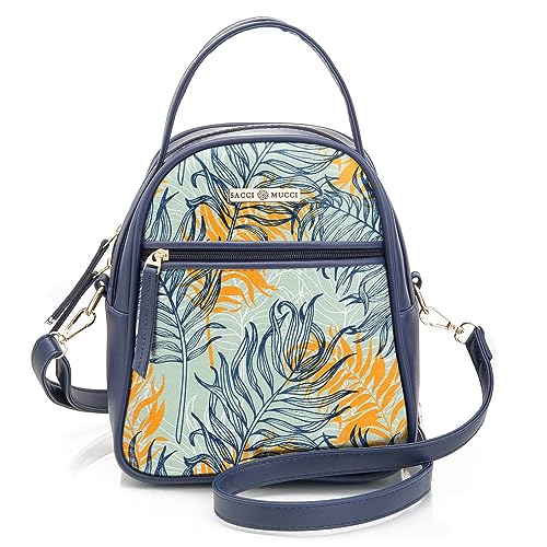 Image of SACCI MUCCI Women's Satchel Bag Ladies Purse Handbag Women's Handbag - Botanical