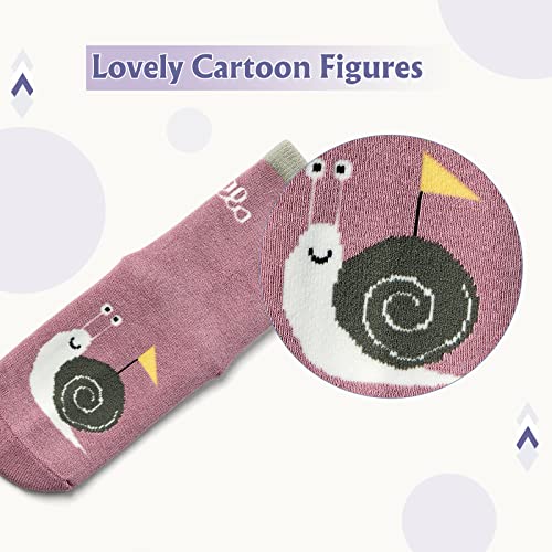 Boys Warm Socks Kids Winter Socks Thicken Terry Thermal Crew Socks for Boys 6 Pack4