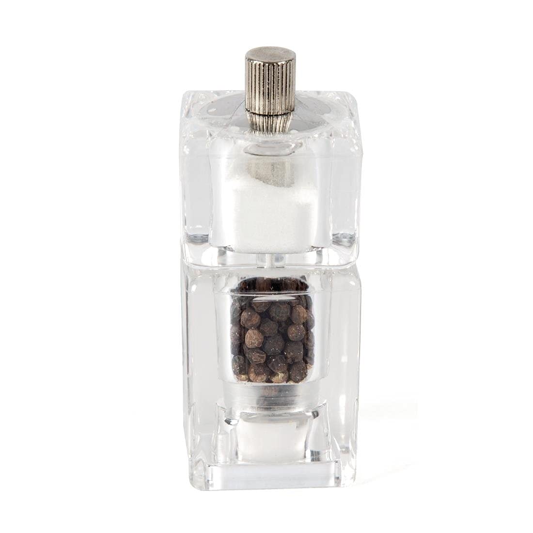Olympia Combined Salt and Pepper Mill - Pepper Grinder, Easy to Use, Durable Mechanism GM235