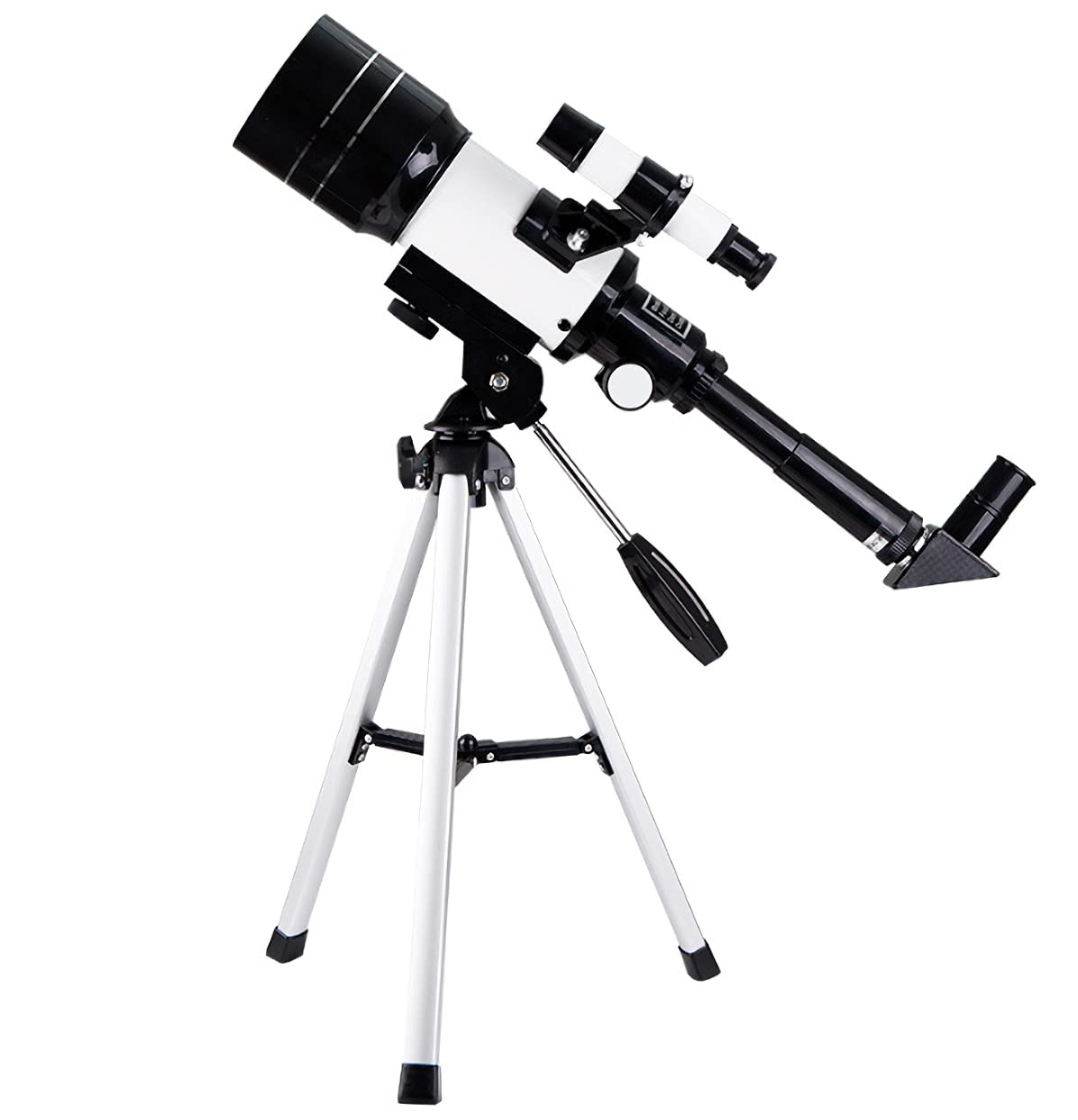 Astronomisches Teleskop 30070 mit Stativ, Sucherfernrohr | 150-fache Vergrößerung und 70-mm-Kaliber, tragbar und hochauflösend