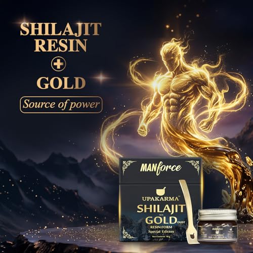 Image of MANFORCE UPAKARMA SHILAJIT WITH GOLD DUST, 10 gm
